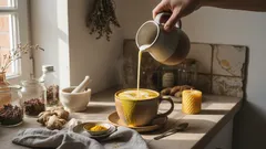 Dieses Getränk wird abends nicht ohne Grund getrunken: Die Wahrheit über „goldene Milch“