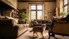 Was will Ihre Katze sagen, wenn sie herumläuft und laut miaut?